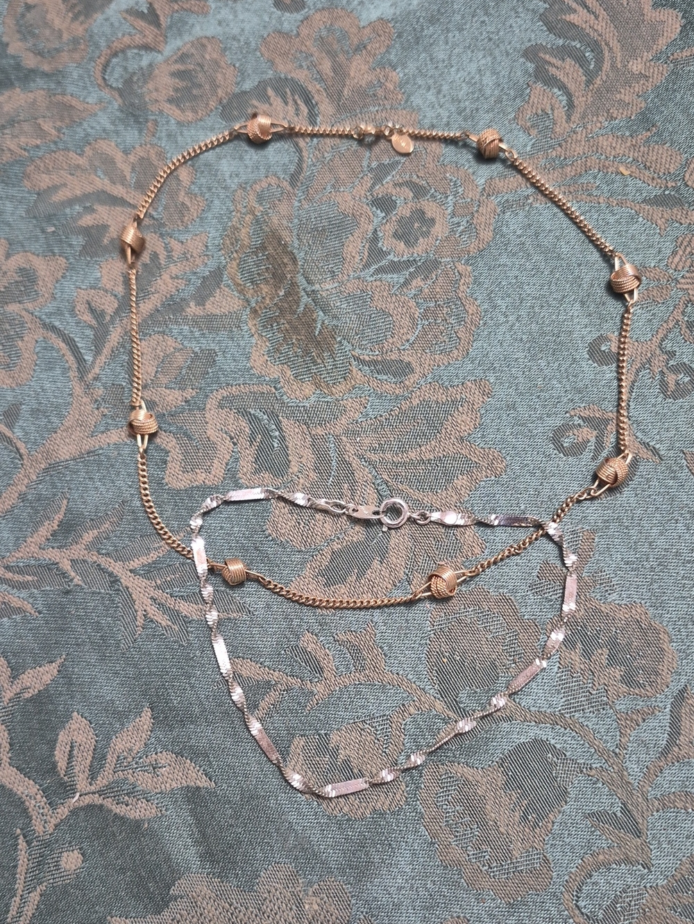 Avon Necklace & Lg Bracelet